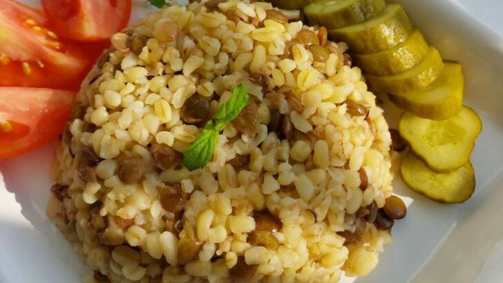 Mercimekli Bulgur Pilavı