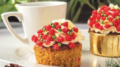Pancar Tozlu Cupcake