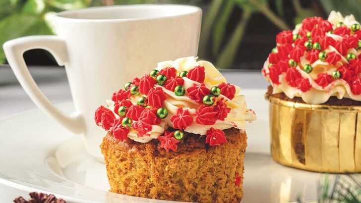 Pancar Tozlu Cupcake