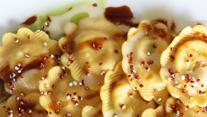 Peynirli Ve Trüf Mantarlı Ravioli