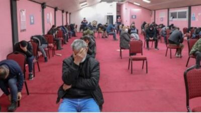 Sendika binasına ‘tombala’ baskını