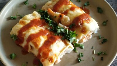 Tavuklu Lazanya Sarma