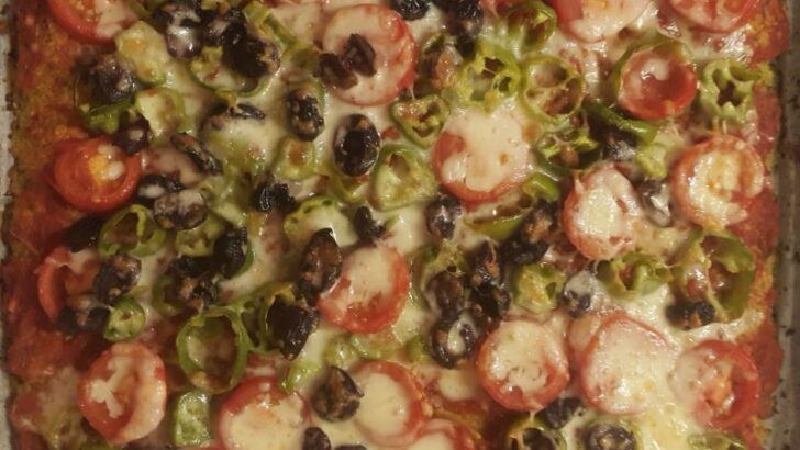 Unsuz Sebzeli Pizza