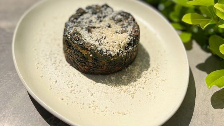 Vegan Ispanaklı Sufle