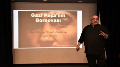 Tarihçi Altan Altın Gazi Paşa’nın Bornovası’nı anlattı