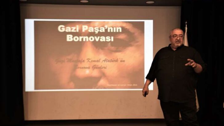 Tarihçi Altan Altın Gazi Paşa’nın Bornovası’nı anlattı