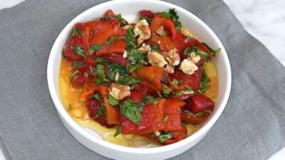 Airfryer’da Köz Biber Salatası