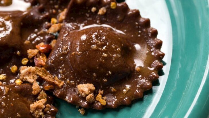 Çikolatalı Ravioli