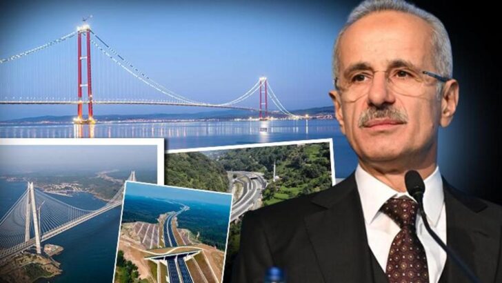 Ulaştırma ve Altyapı Bakanı Abdulkadir Uraloğlu: 21 yılda toplam 3 bin 844 yeni köprü açtık