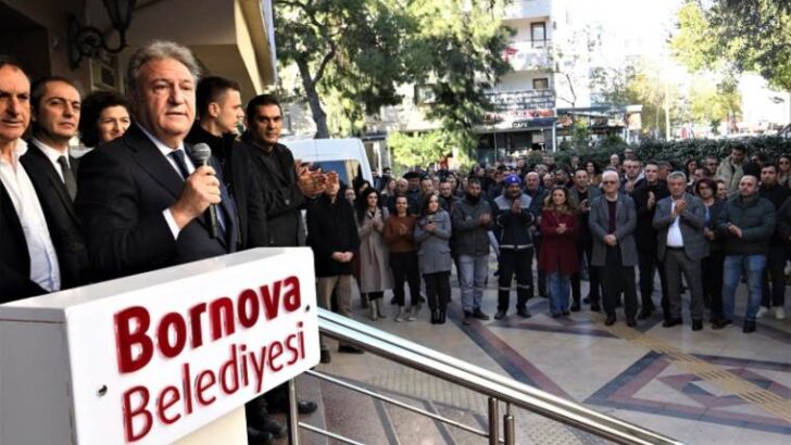 Bornova’da emekçilere yeni yıl armağanı üzere promosyon muştusu