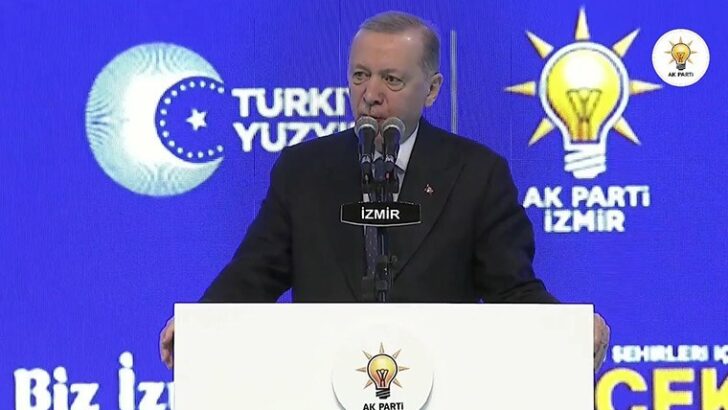 Erdoğan AKP’nin İzmir ilçe adaylarını açıkladı: İsim vermeden İmamoğlu’nu maksat aldı
