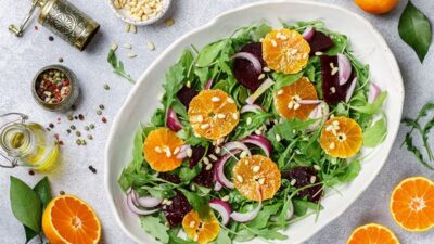 Portakallı Roka Salatası