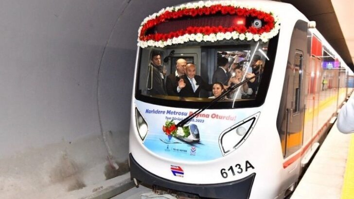 Narlıdere Metrosu sayesinde 7 bin 750 taşıt trafikten çekilecek