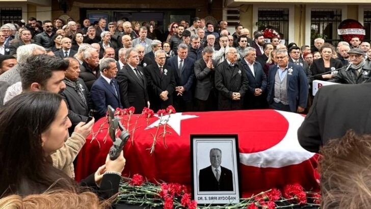 Sırrı Aydoğan son seyahatine uğurlandı