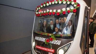 Narlıdere Metrosu’nda Kaymakamlık İstasyonu da açıldı