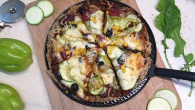 Yulaf Tabanlı Pizza