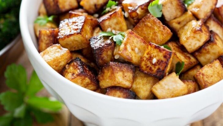 Air Fryer’da Tofu Peyniri
