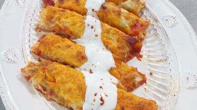 Girit Köfteli Börek