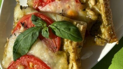 Pesto Soslu Pizza