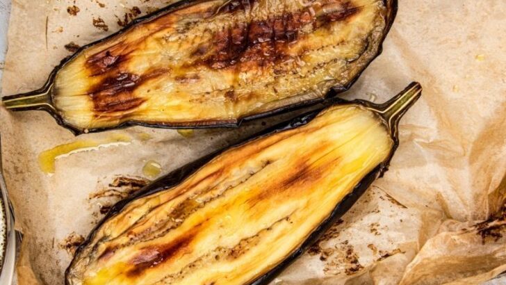 Bostan Patlıcanı Közlemesi