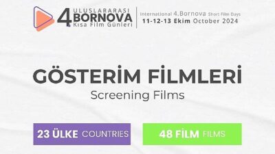 4. Memleketler arası Bornova Kısa Sinema Günleri’nde geri sayım başladı