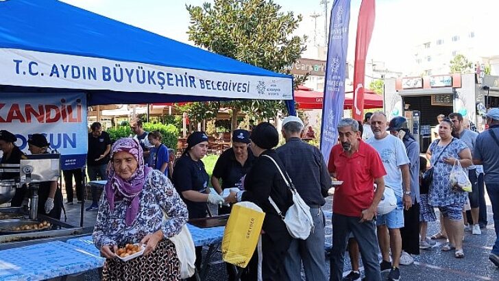 Aydın Büyükşehir Belediyesi, bu gece kutlanacak olan Mevlid Kandili nedeniyle Aydın’ın çeşitli noktalarında bulunan mescitlerde lokma hayrı gerçekleştirdi