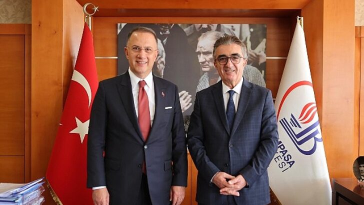 Başkan Çalık’tan Başkan Mutlu’ya ziyaret