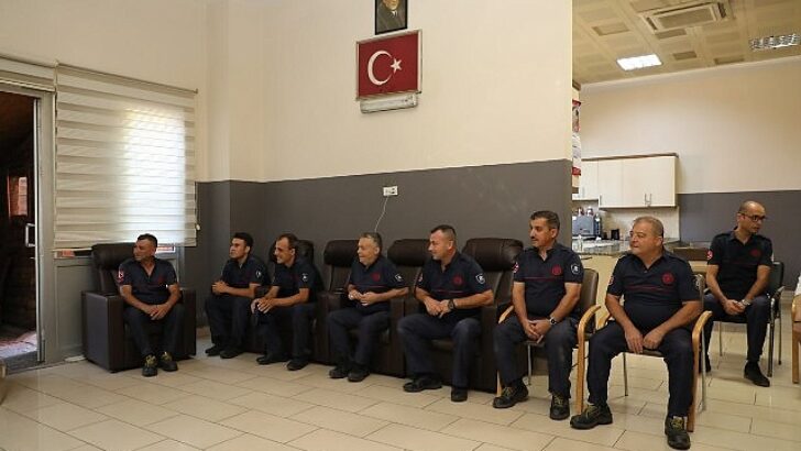 Başkan Mehmet Ertaş, İtfaiye Haftası’nı kutladı