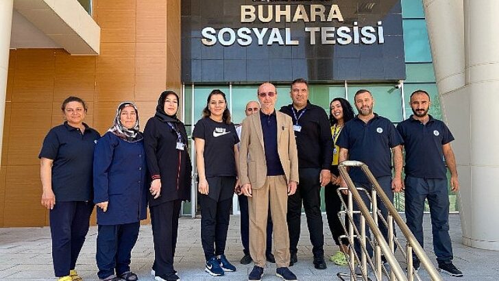 Başkan Pekyatırmacı Buhara Sosyal Tesisi’ni ziyaret etti