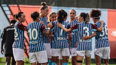 Bayan Futbol Süper Ligi başladı! Trabzonspor’un rakibi alana çıkmadı