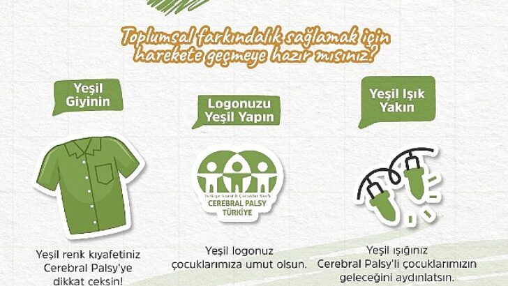 Cerebral Palsy’nin farkında ol!