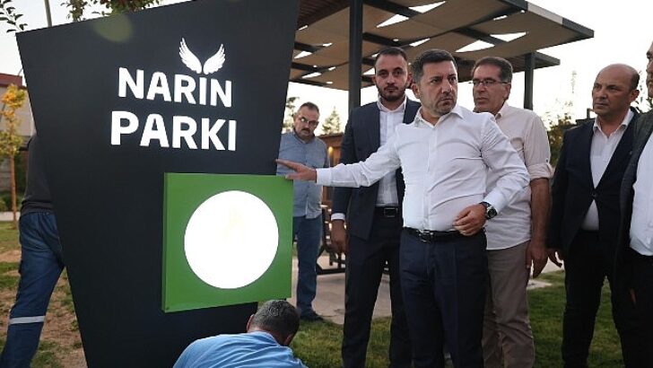 Diyarbakır’da katledilen Narin Güran’ın ismi Nevşehir’de Cevher Dudayev Mahallesi’nde bulunan parka verildi.
