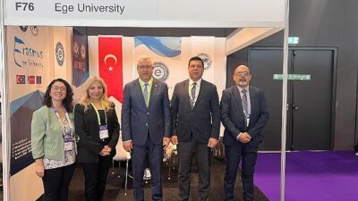 Ege Üniversitesi Avrupa’nın En Büyük Yükseköğretim Doruğunda Tanıtıldı
