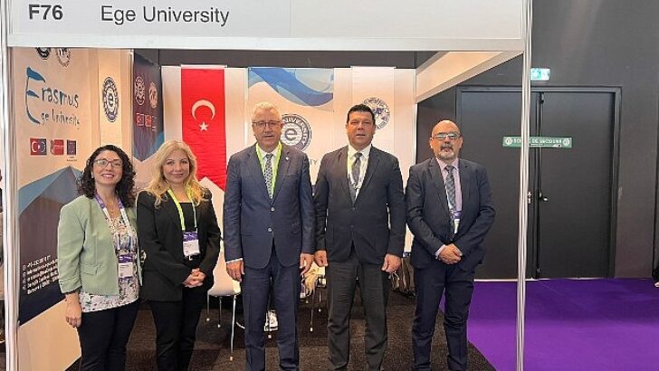 Ege Üniversitesi Avrupa’nın En Büyük Yükseköğretim Doruğunda Tanıtıldı