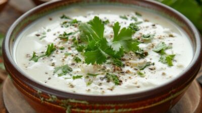 Erişteli Ayran Çorbası