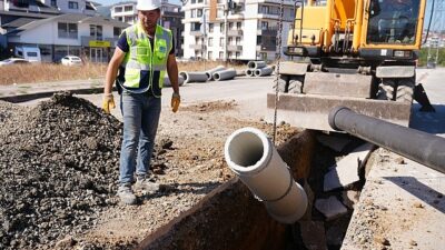 Gölcük Çiftlik Mahallesi altyapı çizgileri baştan aşağı yenileniyor: 41,8 kilometre yeni altyapı çizgisi yapılacak.