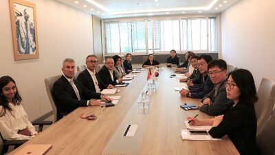 Güney Kore heyetinden Büyükşehir Belediyesi’ne ziyaret
