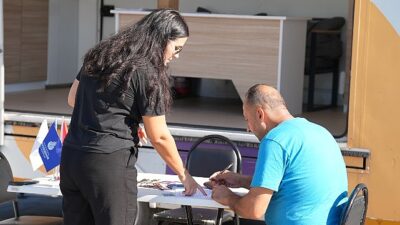 İstanbul Büyükşehir Belediyesi (İBB) Taşınabilir İstihdam Ofisi, Üsküdar’da iş arayanlarla buluştu