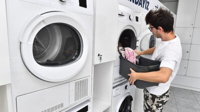 İzmir Büyükşehir’den öğrencilere çamaşırhane ve nakliye hizmeti
