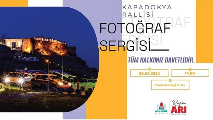 Kapadokya Rallisi Fotoğraf Standı 30 Eylül Pazartesi günü açılıyor