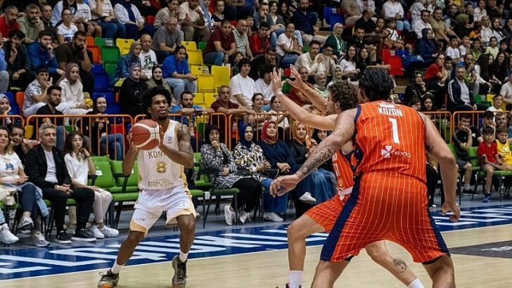 Konya Büyükşehir Belediyespor TBL’de İlk İç Saha Maçında Galip