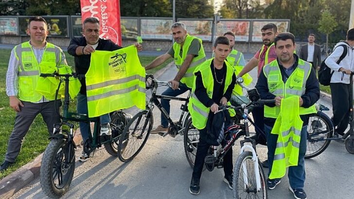Konya Büyükşehir Bisikletli Hayatı Destekliyor, Öğrencilere Özel Etkinlikler Düzenliyor
