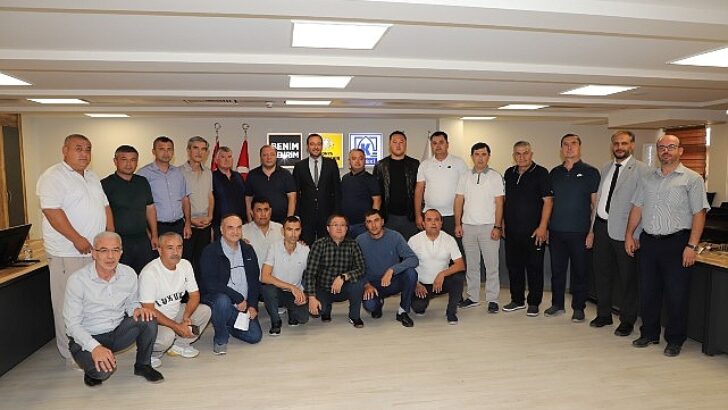 KOSKİ’nin projelerini inceleyen Özbekistanlı heyet Mor Şebeke’ye hayran kaldı