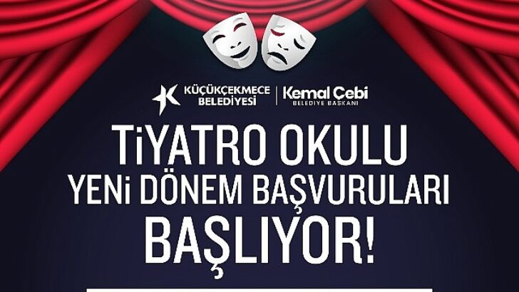 Küçükçekmece Belediyesi Tiyatro Okulu yeni devir müracaatları başlıyor