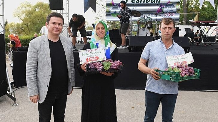 Osmangazi’de üzüm şenliği