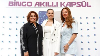 Özgü Namal “Akıl var, Teknoloji var!” diyerek ”Bingo Akıllı Kapsül”ü tanıttı!