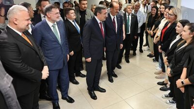 Pehlivan, Cumhurbaşkanı Yardımcısı Cevdet Yılmaz’ı ağırladı.