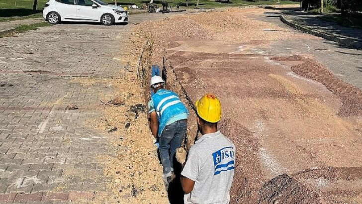 Şekerpınar’da 2 kilometre içme suyu sınırı yenilendi