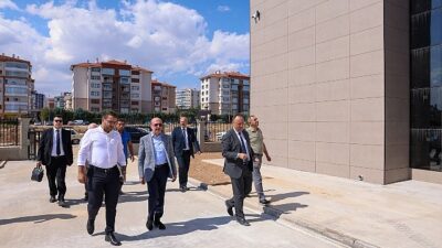 Selçuklu Belediye Başkanı Ahmet Pekyatırmacı, Selçuklu Belediyesi tarafından Konya’ya kazandırılacak Toplum Ruh Sıhhati Merkezi ve Sağlıklı Hayat Merkezi’nde incelemelerde bulundu