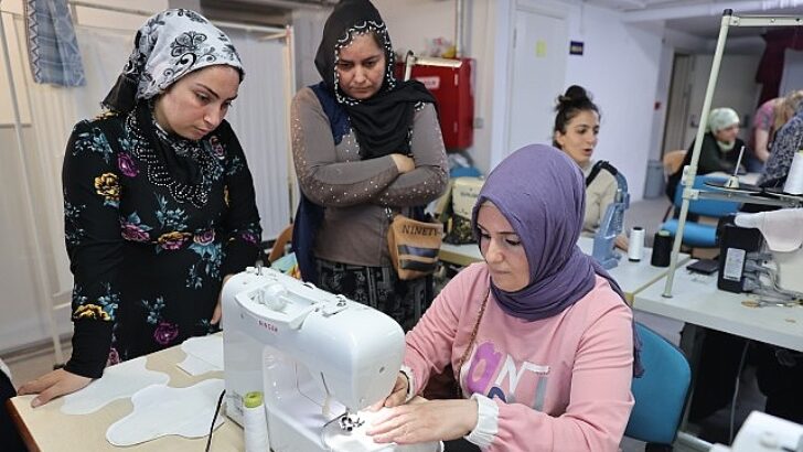 “Adettendir Üretiyoruz” atölyesi Konaklı bayanlarla buluştu